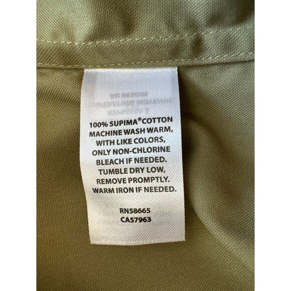 New ~ NORDSTROM ~ Trim Fit Non-iron Dress Shirt Size 16.5 (32/33) SUPIMA Cotton - Picture 4 of 5